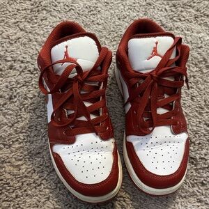Air Jordan 1 white and Red!